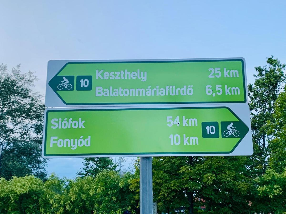 Laszlo Nyaralohaz Balatonfenyves Dış mekan fotoğraf